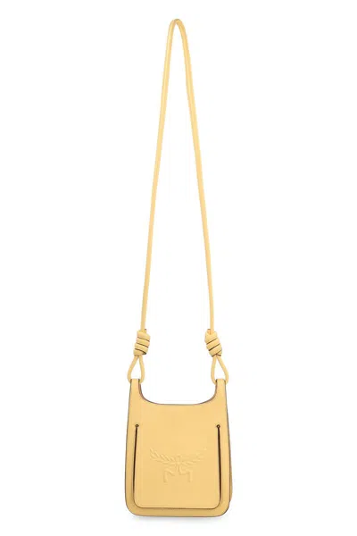 Mcm Women's Himmel Mini Leather Hobo Bag
