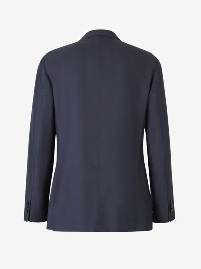 Boglioli Single-breasted Blazer In Gray