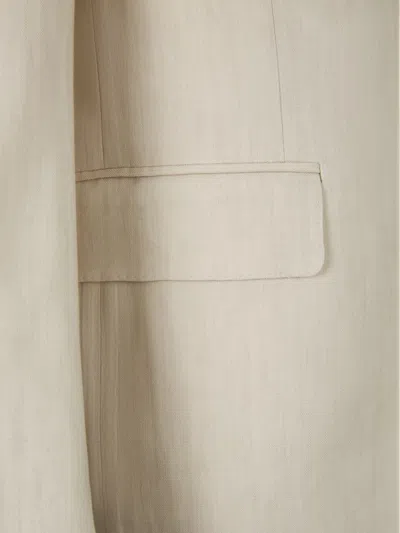 Canali Wool And Linen Blazer
