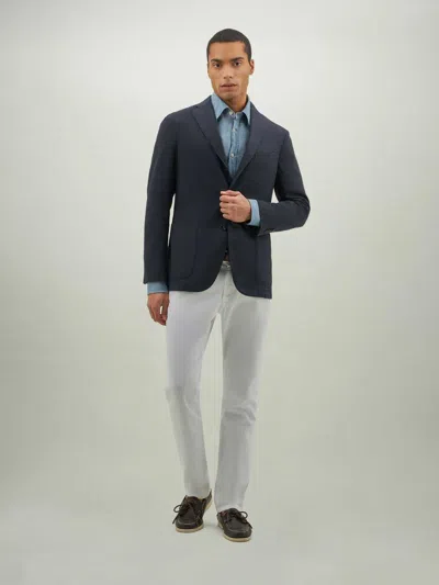 Boglioli Long-sleeved Suit Coat In Black