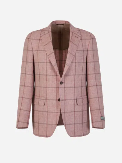 Canali Checked Blazer