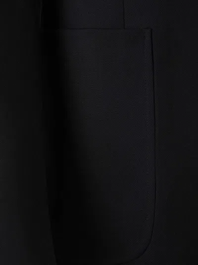 Lardini Wool Single-breasted Suit In Black