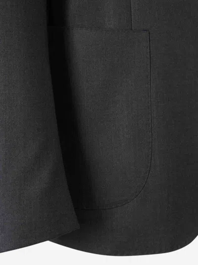 Lardini Plain Wool Suit