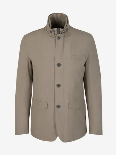 Herno High-neck Buttoned Padded Jacket