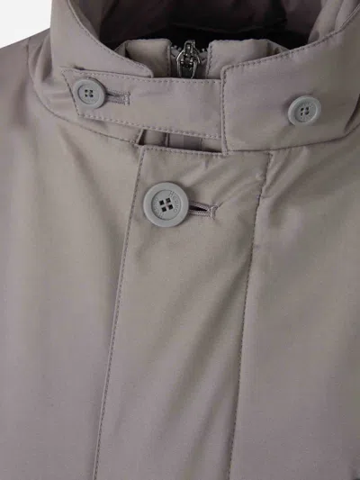 Herno High-neck Buttoned Padded Jacket