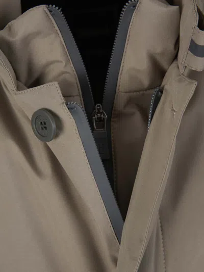 Herno High-neck Buttoned Padded Jacket