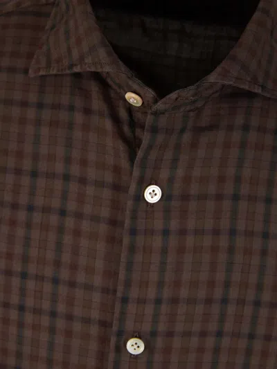 Vincenzo Di Ruggiero Check Motif Shirt