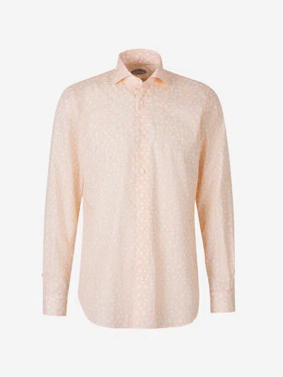 Vincenzo Di Ruggiero Cotton Shirt In Pink