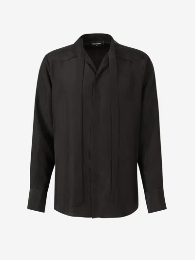Dsquared2 Sexy Tie Shirt In Brown