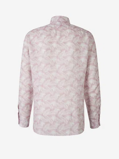 Vincenzo Di Ruggiero Palm Trees-print Shirt