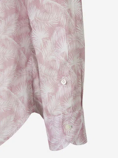Vincenzo Di Ruggiero Palm Trees-print Shirt