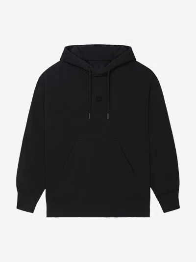 Givenchy 4g Slim Fit Hoodie In Fleece