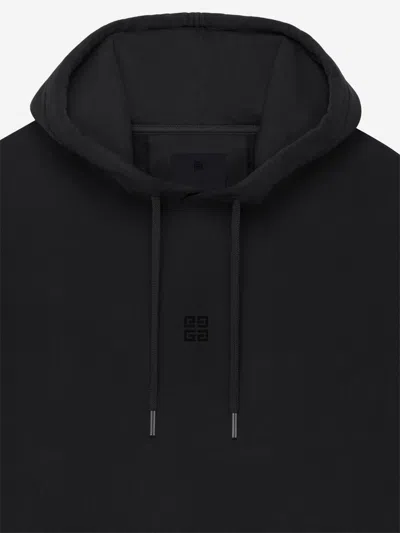 Givenchy 4g Slim Fit Hoodie In Fleece