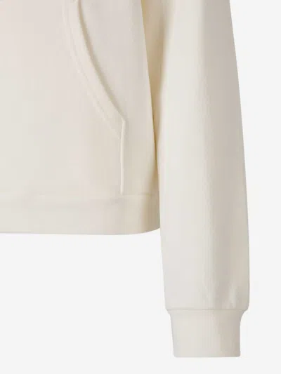 John Elliott Cotton Hooded Sweatshirt In Neutral
