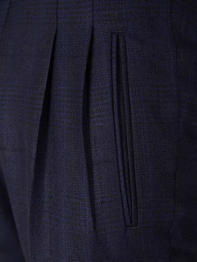 Scabal® Scabal Wool Dress Troursers In Black
