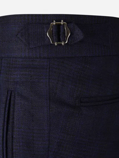 Scabal® Scabal Wool Dress Troursers In Black