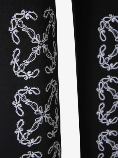 Off-white Diag-stripe Embroidered Track Pants In Black