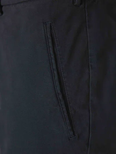 Pt Torino Cotton Cargo Pants In Black
