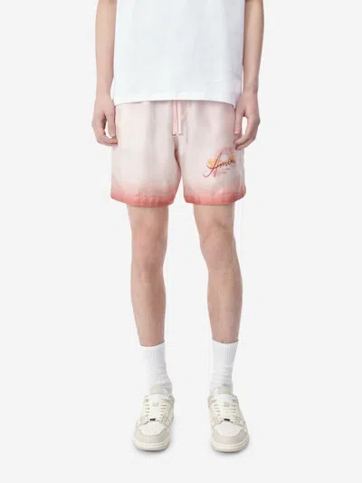 Amiri Pattern Shorts In White