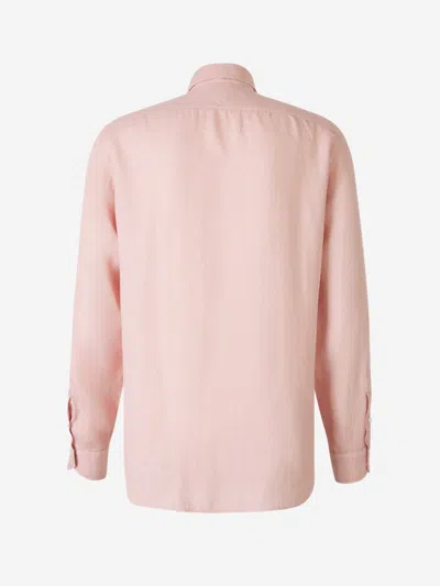 Vincenzo Di Ruggiero Plain Linen Shirt