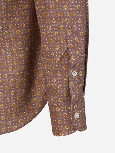 Vincenzo Di Ruggiero Printed Cotton Shirt