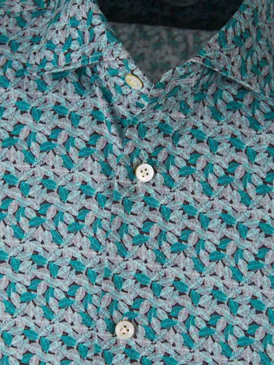 Vincenzo Di Ruggiero Firenze Leaves Shirt