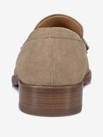 Christian Louboutin Mens Saharienne Chambelimoc Leather Derby Shoes Eur 45.5 / 11.5 Uk In Multi