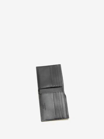 Acne Studios Logo Leather Wallet In White