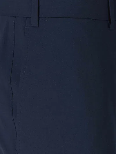 Canali Chambray Wool-blend Trousers