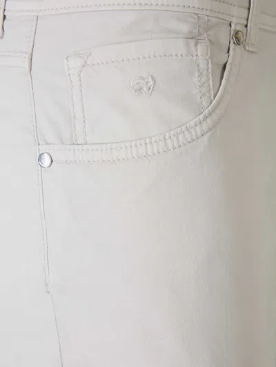 Marco Pescarolo 5 Pocket Trousers In White