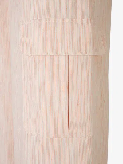 Zimmermann Tranquility Stripe Trousers In Neutral