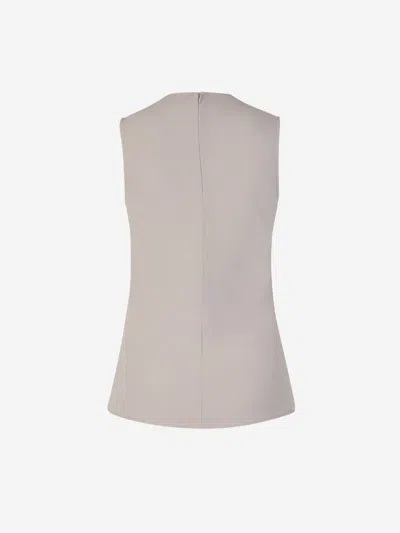 Ami Alexandre Mattiussi Ami Paris Viscose Fluid Top