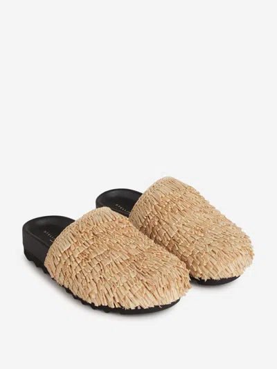 Stella Mccartney Round Head Muller Shoes In Neutral