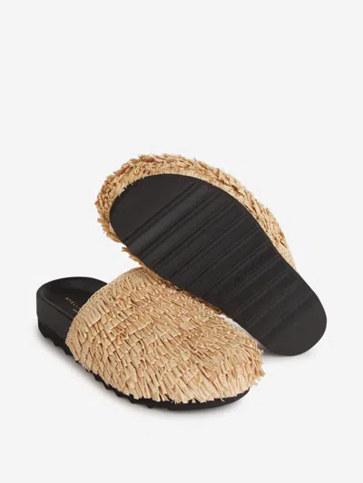 Stella Mccartney Round Head Muller Shoes In Neutral
