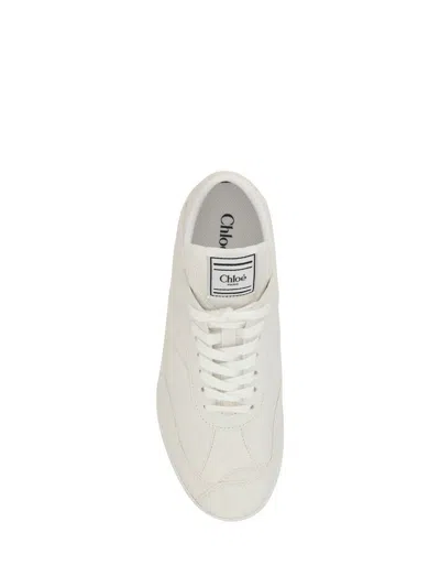 Chloé Kick Sneakers In Neutral