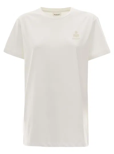 Isabel Marant Étoile Isabel Marant Etoile Aby Regular Fit T-shirt In White