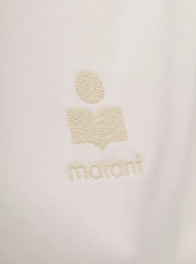 Isabel Marant Étoile Isabel Marant Etoile Aby Regular Fit T-shirt In White