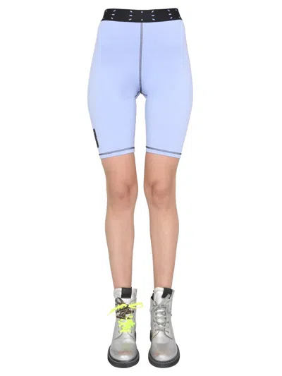 Mcq By Alexander Mcqueen Mcq Cyclist Shorts In Blue