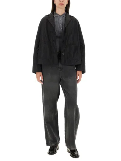 Aspesi Carolina Nylon Jacket In Black