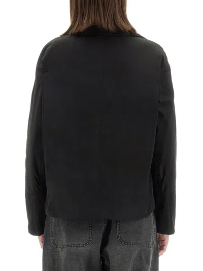 Aspesi Carolina Nylon Jacket In Black