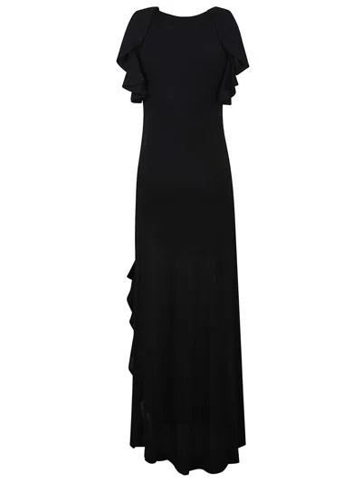 Iro Miassa Sleeveless Gathered Maxi Dress In Black