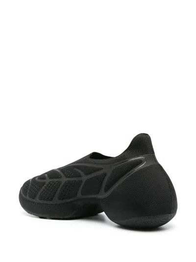 Givenchy Giv Tk-360 Plus Black Stretch-knit Sneakers In Black