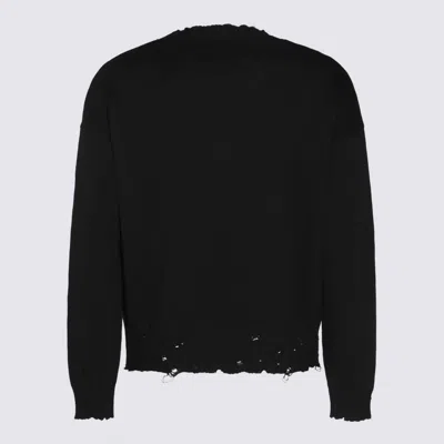Marni Black Cotton Knitwear In Black