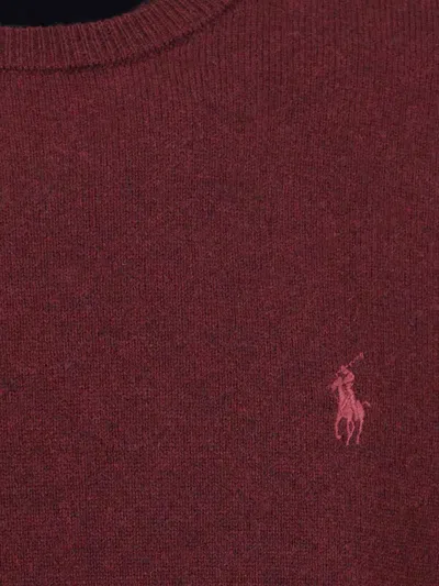 Polo Ralph Lauren Sweaters In Burgundy