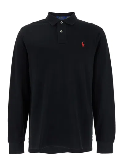Polo Ralph Lauren Long-sleeved Polo Shirt Ribbed Cuffs