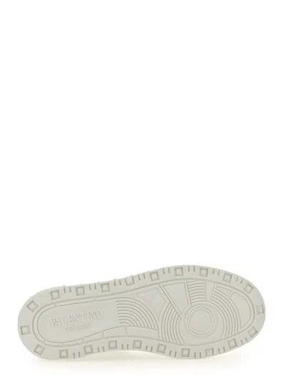 Valentino Leather Freedots Sneakers Studded Detailing