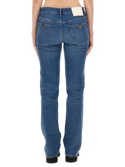 Valentino Garavani Denim Pants In Blue