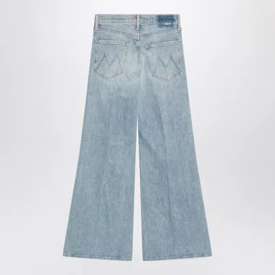 Mother The Tomcat Roller Skimp Jeans In Washed Light In Blue