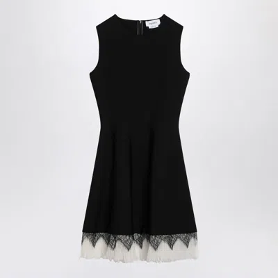 Alexander Mcqueen Mini Dress In Black