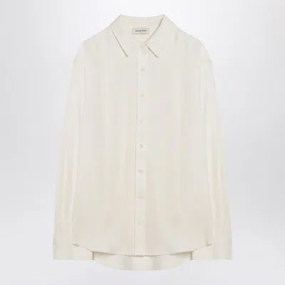 Anine Bing Ivory Braxton Shirt